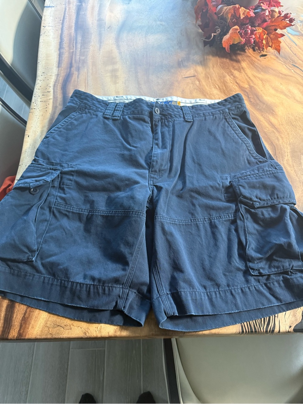 Polo by Ralph Lauren Dark Blue Men's Cargo Shorts